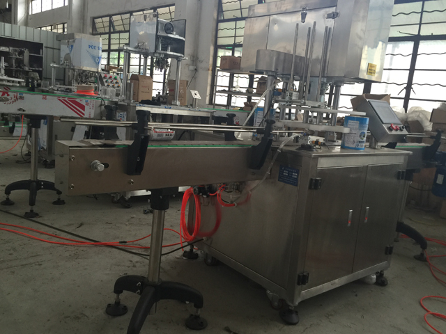 automatic cans sealing machine in stock